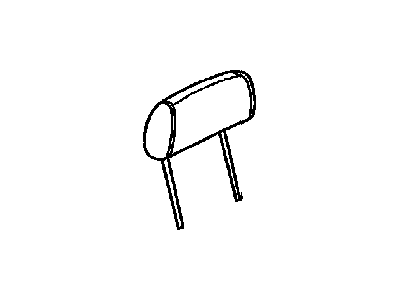 Mopar 1CV921L2AA Headrest Rear