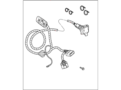 Jeep 82207248 WIRING PACKAGE Trailer Tow