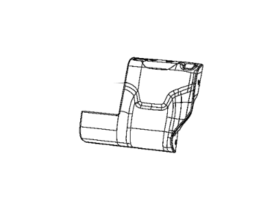 Mopar 6AM15PXRAA Cover Rear Seat Back