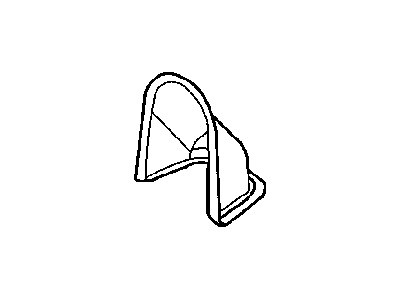 Jeep 55136178AB REINFORCEMENT Fuel Filler Door