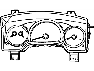 Dodge Dakota Instrument Cluster - 56049691AF