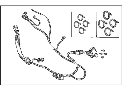 Dodge 82206301 WIRING PACKAGE Trailer Tow