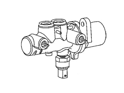 2005 Dodge Magnum Brake Master Cylinder - V1109148AA