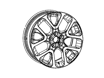 Jeep Compass Spare Wheel - 68500259AA