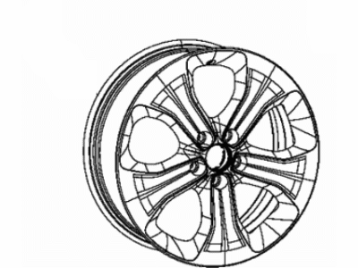 Jeep Compass Spare Wheel - 5VC27DX8AA