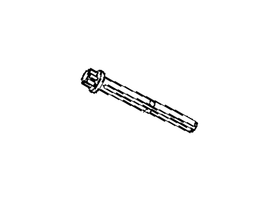 Dodge 5134117AA BOLT Camber Adjust