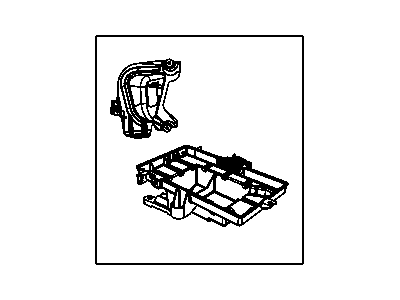 Dodge 68143628AA TRAY Battery