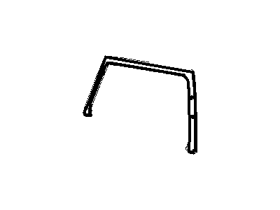 Jeep 55397044AD SEAL Half Door Front Upper