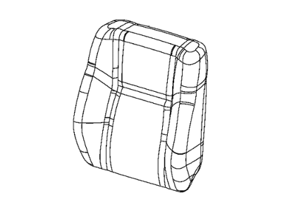 Chrysler 6HZ55DX9AA COVER Front Seat Back