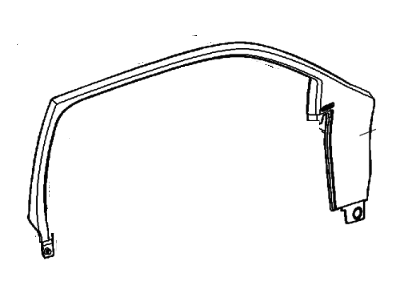 2017 Chrysler 300 Door Moldings - 1TT96DX9AB