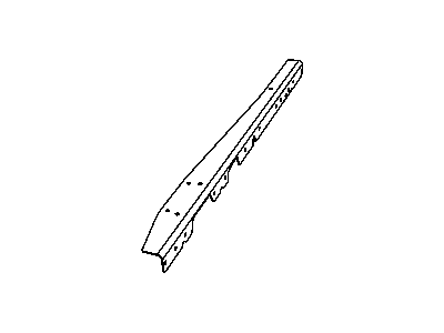 Dodge 52014227AA REINFORCEMENT Rear Rail Left