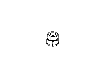 Jeep 6105249AA NUT M6x1.00 Electrical Wire To Ground