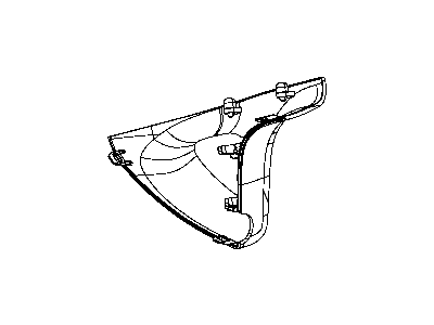 Mopar 6FX58DX9AA Lower Cover