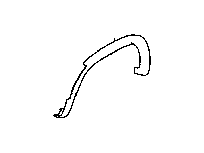 Dodge 5JN60ZSPAA MOLDING Wheel Opening Flare