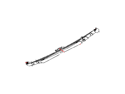 Dodge 52113141AI SPRING Rear Leaf