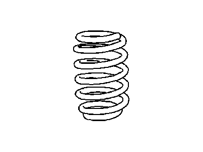 2005 Dodge Magnum Coil Springs - 4895646AB