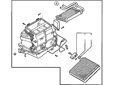 Chrysler MR568223 HEATER With Seal