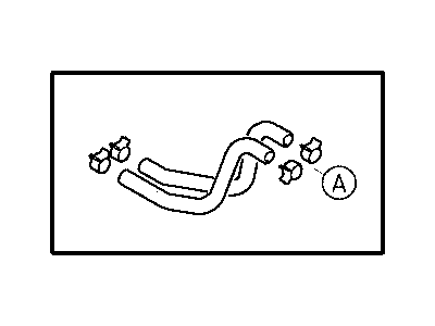 Chrysler MR439545 HOSE Heater