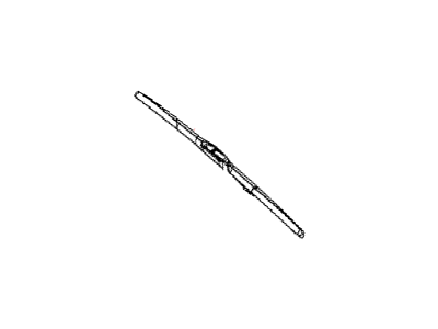 Mopar 68156269AB Blade Front Wiper, Driver Side
