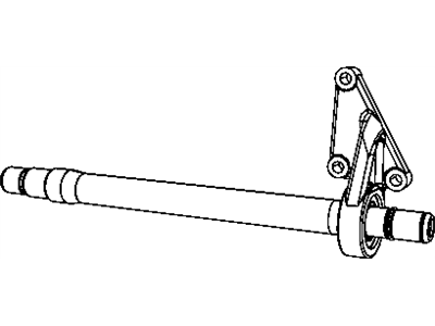 Mopar 68033054AC Shaft Intermediate