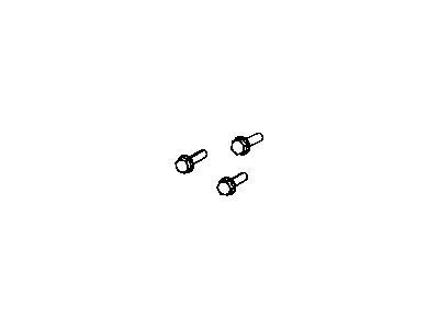 Ram 6510124AA BOLT Hex Flange Head