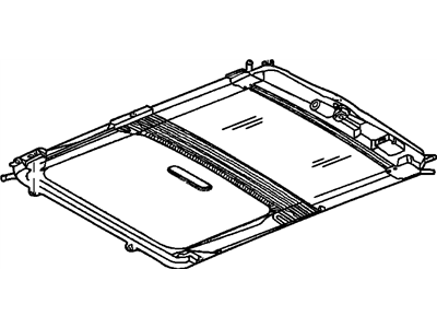Jeep 5EZ11XDBAB SUNSHADE Sunroof