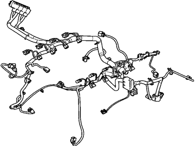 Jeep 56050838AE WIRING Injector