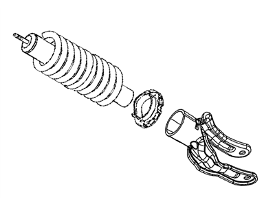 Jeep Shock Absorber - 68139497AD