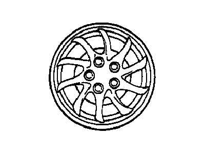 Mopar QX33PAKAA Wheel Cover