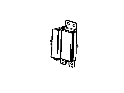 Dodge 56038903AD MODULE BLIND SPOT DETECTION