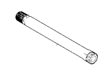 Jeep Wrangler Intermediate Shaft - 68394141AA