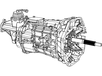 Dodge 68049868AA TRANSMISSION