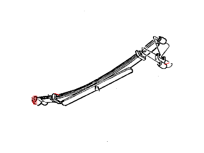 Dodge Ram 3500 Leaf Spring - 52106019AF