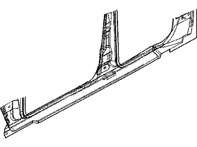 Dodge 5017057AA SILL Body Side