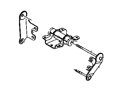 Mopar 5006089AA Spring Hanger, Rear