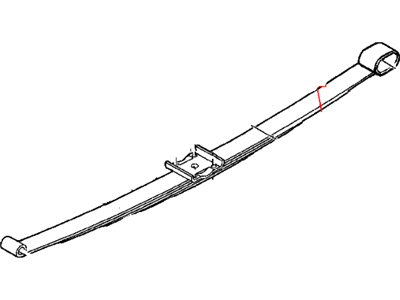 2002 Dodge Grand Caravan Leaf Spring - 5006507AA