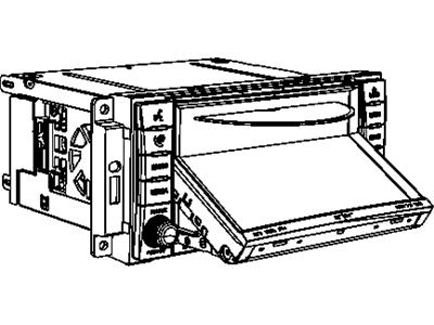 Ram 68092000AB RADIO MULTI Media