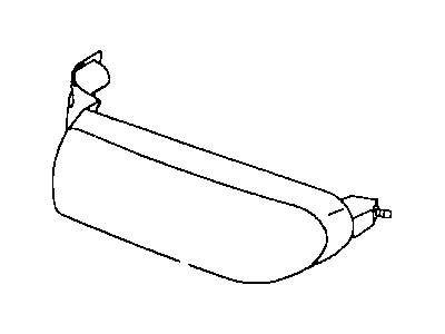 Dodge MR296333 COVER Fog Lamp