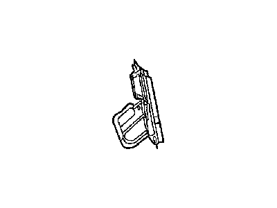 Chrysler 4805697AB SHIELD Side Radiator Cooling