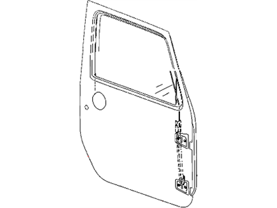 Jeep 68079596AE DOOR Front