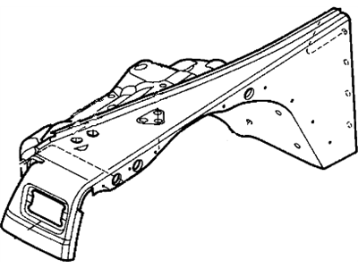 Jeep 5003951AC PANEL Fender