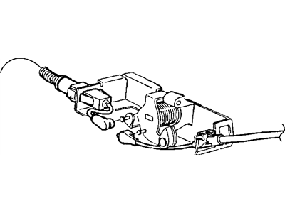 Dodge Ram Wagon Accelerator Cable - 53031522AB