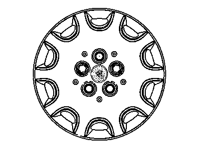 Dodge 5006441AA COVER Wheel 15"