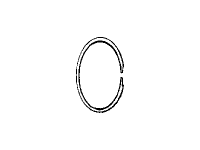 Jeep 1942130 SNAP RING, Spring Retainer