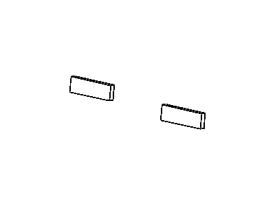 Chrysler 5097534AA PLATE Front Bumper