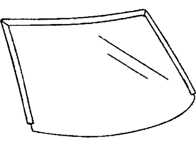 Dodge 55276389AA MOLDING Windshield