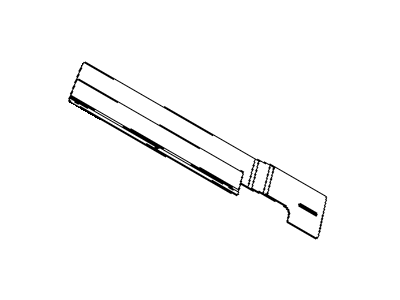 Chrysler 5179472AA SEAL Radiator Side Air