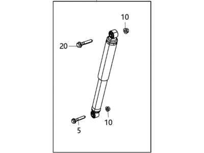 2018 Ram 3500 Shock Absorber - 68245393AC