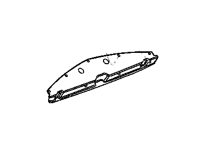 Dodge 5303594AA AIR DAM