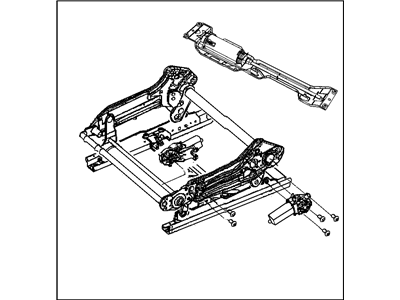Jeep 68020712AA ADJUSTER Power Seat
